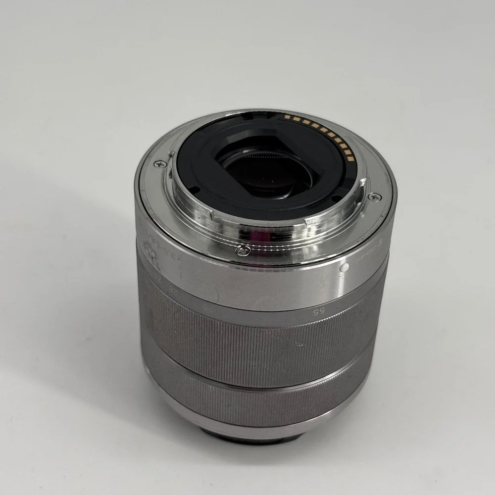 Sony E 18-55mm f/3.5-5.6 OSS Lens Silver SEL1855 E-Mount Mirrorless Zoom